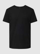 Ragwear T-Shirt mit Label-Patch Modell 'NEDIE' in Black, Größe S