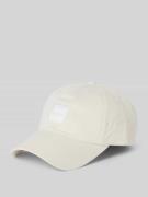 BOSS Cap mit Label-Patch Modell 'Derrel' in Offwhite, Größe One Size