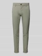 Jack & Jones Slim Fit Hose mit Strukturmuster Modell 'MARCO' in Hellgr...