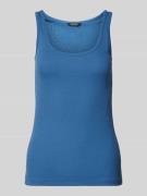 Lauren Ralph Lauren Tanktop in Ripp-Optik Modell 'KELLY' in Jeansblau,...