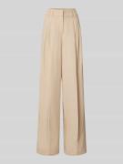 Raffaello Rossi Hose in unifarbenem Design Modell 'MAYLA' in Beige, Gr...