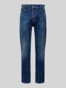ELIAS RUMELIS Slim Fit Jeans im 5-Pocket-Design Modell 'Fredo' in Dunk...
