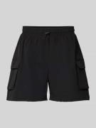 Noisy May Shorts mit elastischem Bund Modell 'KIRBY' in Black, Größe M