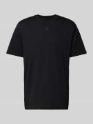 ADIDAS SPORTSWEAR T-Shirt mit Label-Stitching in Black, Größe L