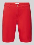 Brax Regular Fit Chino-Shorts mit Gesäßtaschen Modell 'BOZEN' in Rot, ...