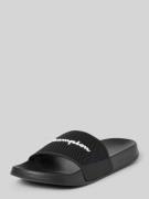 CHAMPION Sandalette mit Label-Print Modell 'DAYTONA' in Black, Größe 3...