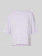 OPUS T-Shirt mit Rundhalsausschnitt Modell 'Gasopi' in Flieder, Größe ...