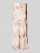 mbyM Maxirock aus Viskose mit floralem Muster in Hellrosa, Größe XS