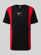 Nike T-Shirt mit Label-Print in Black, Größe XS