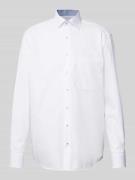 Eterna Comfort Fit Business-Hemd mit Kentkragen in Weiss, Größe 40