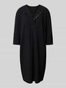 Raffaello Rossi Knielanges Kleid mit V-Ausschnitt Modell 'JULE' in Bla...