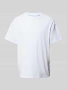 Jack & Jones Premium T-Shirt mit geripptem Rundhalsausschnitt Modell '...