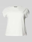 Vero Moda T-Shirt mit Lochstickerei Modell 'KAYA' in Weiss, Größe 42