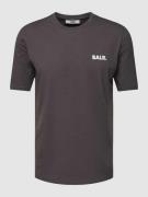 Balr. T-Shirt mit Label-Print Modell 'Atlethic' in Anthrazit, Größe XL