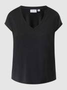 Vila Shirt mit angeschnittenen Ärmeln Modell 'Modala' in Black, Größe ...