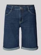 MAC Regular Fit Jeansshorts im 5-Pocket-Design in Blau, Größe 36