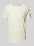 Redefined Rebel T-Shirt mit Rundhalsausschnitt Modell 'KAS' in Offwhit...
