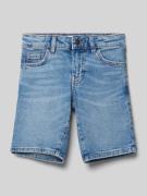 Mango Regular Fit Jeansshorts im 5-Pocket-Design  Modell 'john' in Bla...