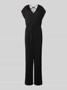 s.Oliver BLACK LABEL Jumpsuit in Ripp-Optik in Black, Größe 34