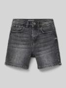 Tom Tailor Jeansshorts mit 5-Pocket-Design in Mittelgrau Melange, Größ...