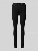 Vero Moda Skinny Fit Jeans im 5-Pocket-Design Modell 'LUX' in Black, G...