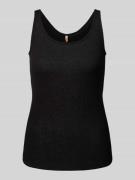 Soyaconcept Tanktop mit Strukturmuster Modell 'Delia' in Black, Größe ...