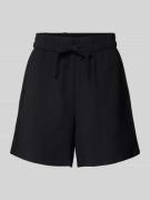 Vero Moda Loose Fit Shorts mit Tunnelzug Modell 'CARMEN' in Black, Grö...