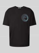 Calvin Klein Jeans T-Shirt mit Label- und Motiv-Print Modell 'CIRCLE F...