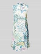 More & More Knielanges Kleid aus Viskose mit Schlüsselloch-Ausschnitt ...
