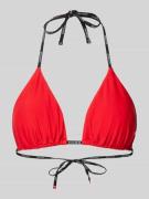 HUGO Bikini-Oberteil in Triangel-Form Modell 'PURE' in Rot, Größe S