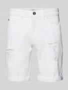 Redefined Rebel Regular Fit Jeansshorts im Destroyed-Look Modell 'PORT...