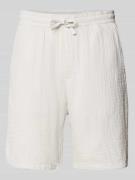 s.Oliver RED LABEL Regular Fit Bermudas in Crinkle-Optik in Offwhite, ...