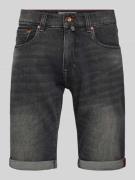 Pierre Cardin Jeansshorts mit 5-Pocket-Design Modell 'Lyon' in Anthraz...