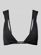 Calvin Klein Underwear Bikini-Oberteil mit Label-Applikation in Black,...