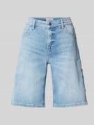 Cambio Regular Fit Jeansshorts mit Beintaschen Modell 'ALIA' in Hellbl...