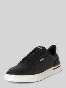 BOSS Low Top Sneaker aus Leder mit Schnürung in Black, Größe 40