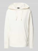 JOOP! Hoodie mit Logo-Stitching in Offwhite, Größe 34