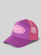 Von Dutch Trucker Cap mit Label-Patch Modell 'BOSTON' in Pink, Größe 1