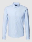 Lindbergh Slim Fit Freizeithemd mit Button-Down-Kragen Modell 'Oxford'...