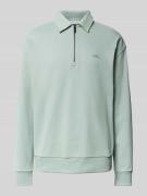 CK Calvin Klein Sweatshirt mit Label-Patch in Mint, Größe XL