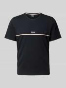 BOSS T-Shirt mit Rundhalsausschnitt Modell 'Unique' in Black, Größe L