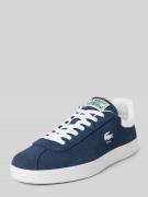 Lacoste Sneaker mit Label-Details Modell 'BASESHOT' in Marine, Größe 4...