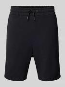 Jack & Jones Sweatshorts mit elastischem Bund in Black, Größe M