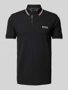 BOSS Green Regular Fit Poloshirt mit Label-Stitching Modell 'Paddy' in...