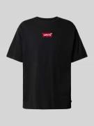 Levi's® T-Shirt mit Label-Stitching in Black, Größe XS