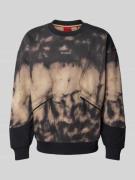 HUGO Sweatshirt mit Label-Print Modell 'Dautumnas' in Mittelbraun, Grö...