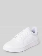 ADIDAS SPORTSWEAR Sneaker mit Label-Details Modell 'HOOPS' in Weiss, G...