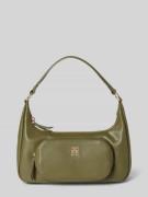 Tommy Hilfiger Handtasche mit Label-Details Modell 'SOFT' in Oliv, Grö...