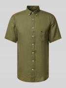 Fynch-Hatton Freizeithemd aus Leinen mit Button-Down-Kragen Modell 'Su...