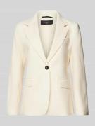 Weekend Max Mara Blazer mit Brustleistentasche Modell 'LAMINE' in Offw...